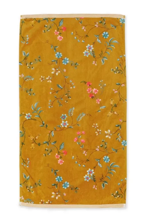 Badhanddoek Set/3 Les Fleurs 55X100 Cm