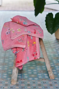 Badhanddoek Set/3 Les Fleurs 55X100 Cm