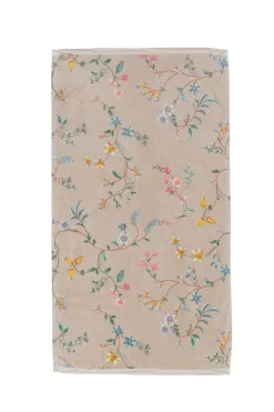 Badhanddoek Set/3 Les Fleurs 55X100 Cm