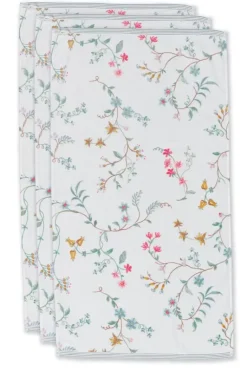 Badhanddoek Set/3 Les Fleurs 55X100 Cm