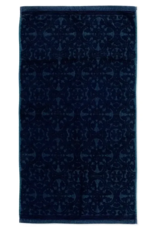 Badhanddoek Set/3 Tile De Pip Donker 55X100 Cm