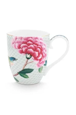 Blushing Birds Mok Xl White