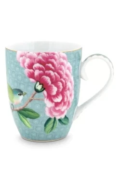 Blushing Birds Ontbijt Set/3 Blue