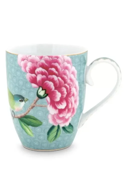 Blushing Birds Ontbijt Set/3 Blue