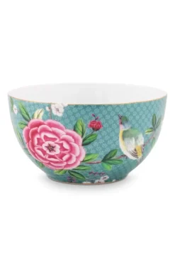 Blushing Birds Ontbijt Set/3 Blue