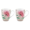 Blushing Birds Set/2 Mokken Groot