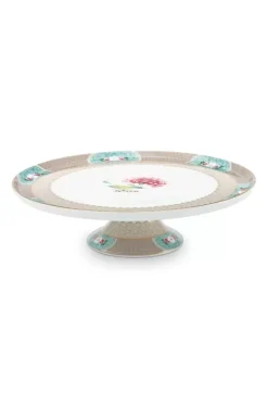 Blushing Birds Taartplateau Groot Khaki