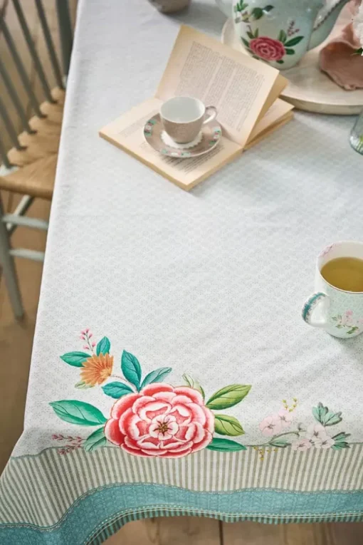 Blushing Birds Tafelkleed Khaki