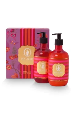 Cadeauset Handzeep & Handlotion Jasmijn Thee Bladeren 475Ml