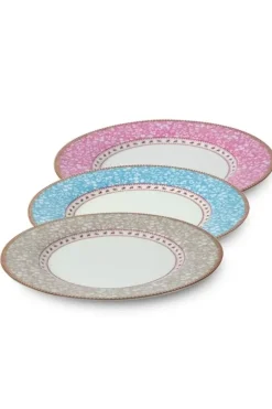 Floral Dinerbord Roze 26,5 Cm