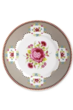 Floral Gebaksbord 17 Cm