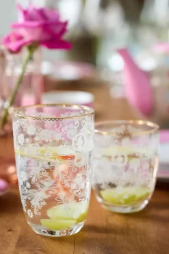 Floral Waterglas