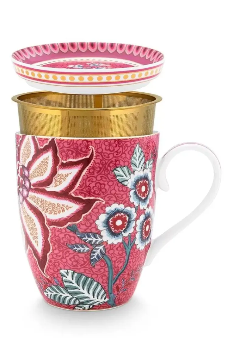 Flower Festival Eenpersoons Thee Donker