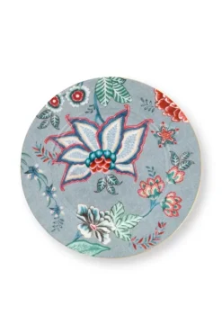 Flower Festival Gebaksbord Licht 17 Cm