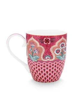 Flower Festival Mok Xl Deco Donker