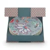 Flower Festival Set/4 Gebaksborden Licht 17Cm