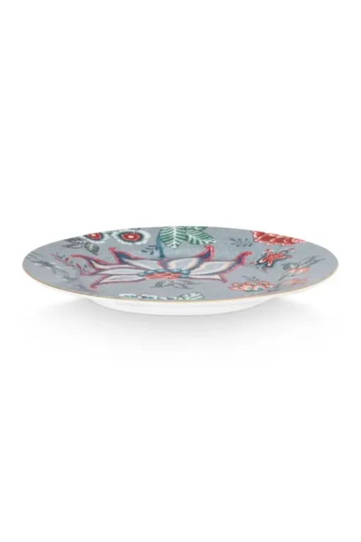 Flower Festival Set/4 Gebaksborden Licht 17Cm