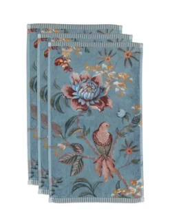 Gastendoek Set/3 Secret Garden 30X50Cm
