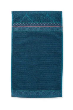 Gastendoek Set/3 Soft Zellige Donker 30X50 Cm