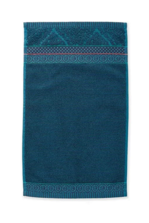 Gastendoek Set/3 Soft Zellige Donker 30X50 Cm