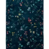 Grote Handdoek Les Fleurs Donker 70X140 Cm