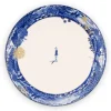 Heritage Dinerbord Grens Blauw 26.5 Cm