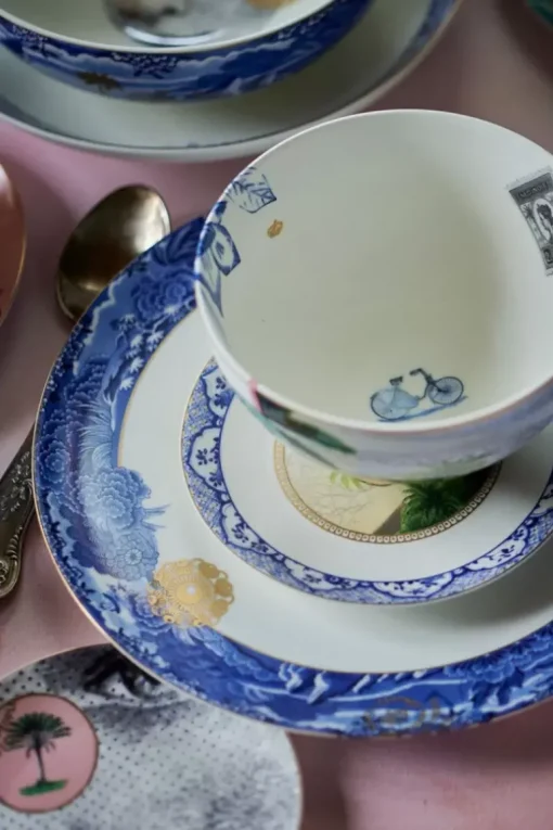 Heritage Dinerbord Grens Blauw 26.5 Cm