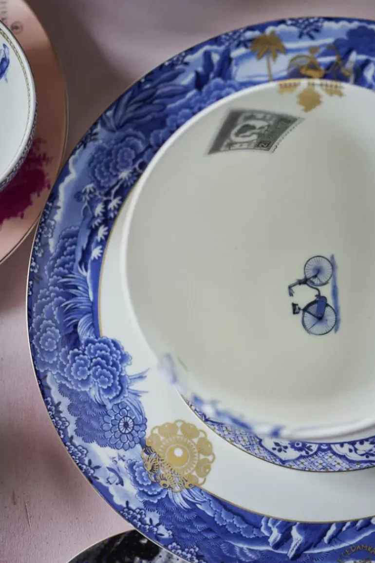 Heritage Dinerbord Grens Blauw 26.5 Cm