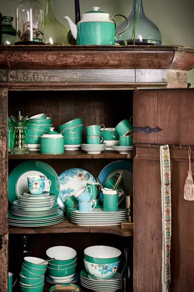 Heritage Kom Boot Aqua 18 Cm