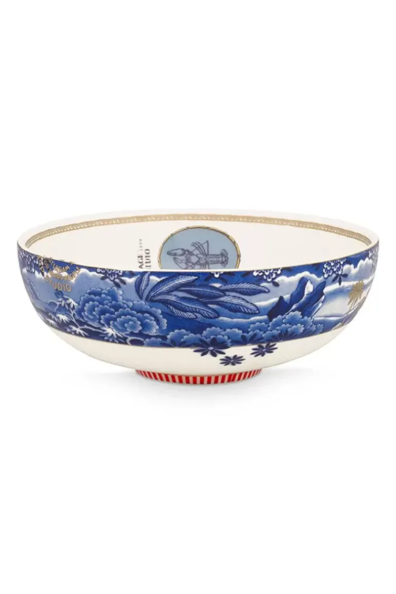 Heritage Kom Grens Blauw 20 Cm