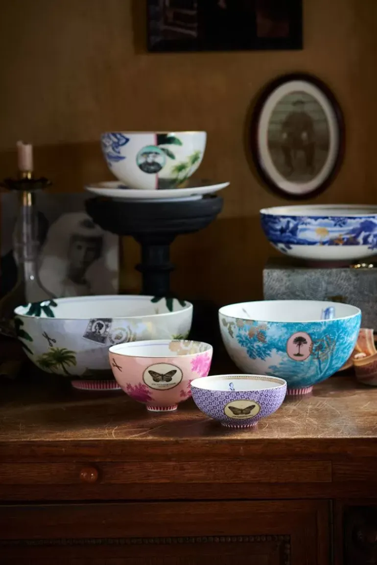 Heritage Kom Palm Groen 23 Cm