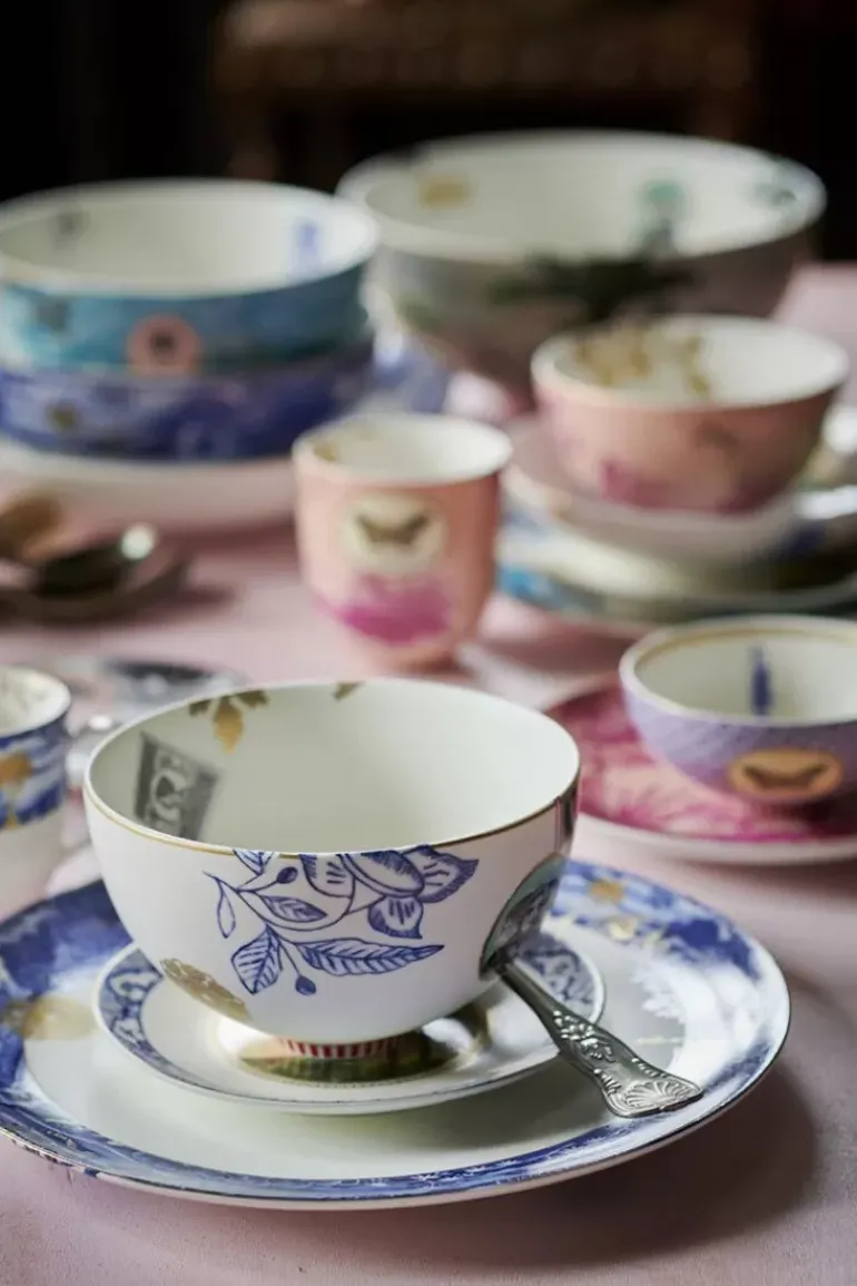 Heritage Kom Palm Wit 15 Cm