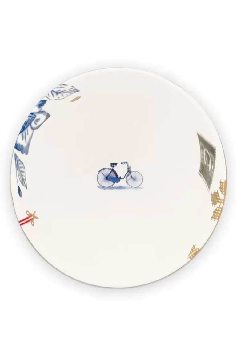 Heritage Kom Palm Wit 15 Cm