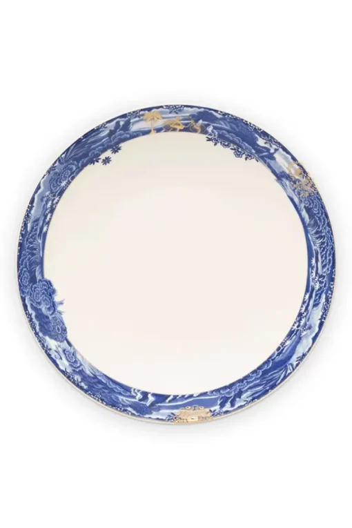 Heritage Soepbord Grens Blauw 25.5 Cm