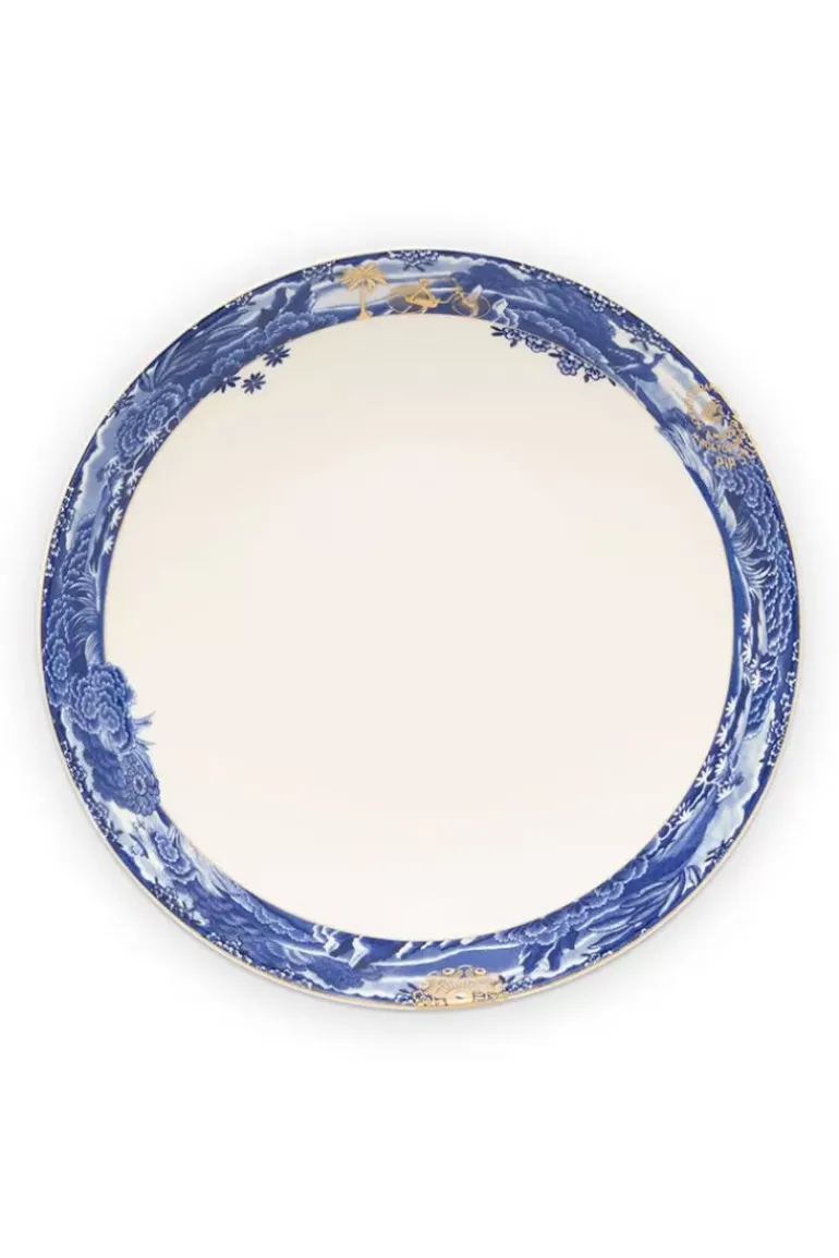 Heritage Soepbord Grens Blauw 25.5 Cm