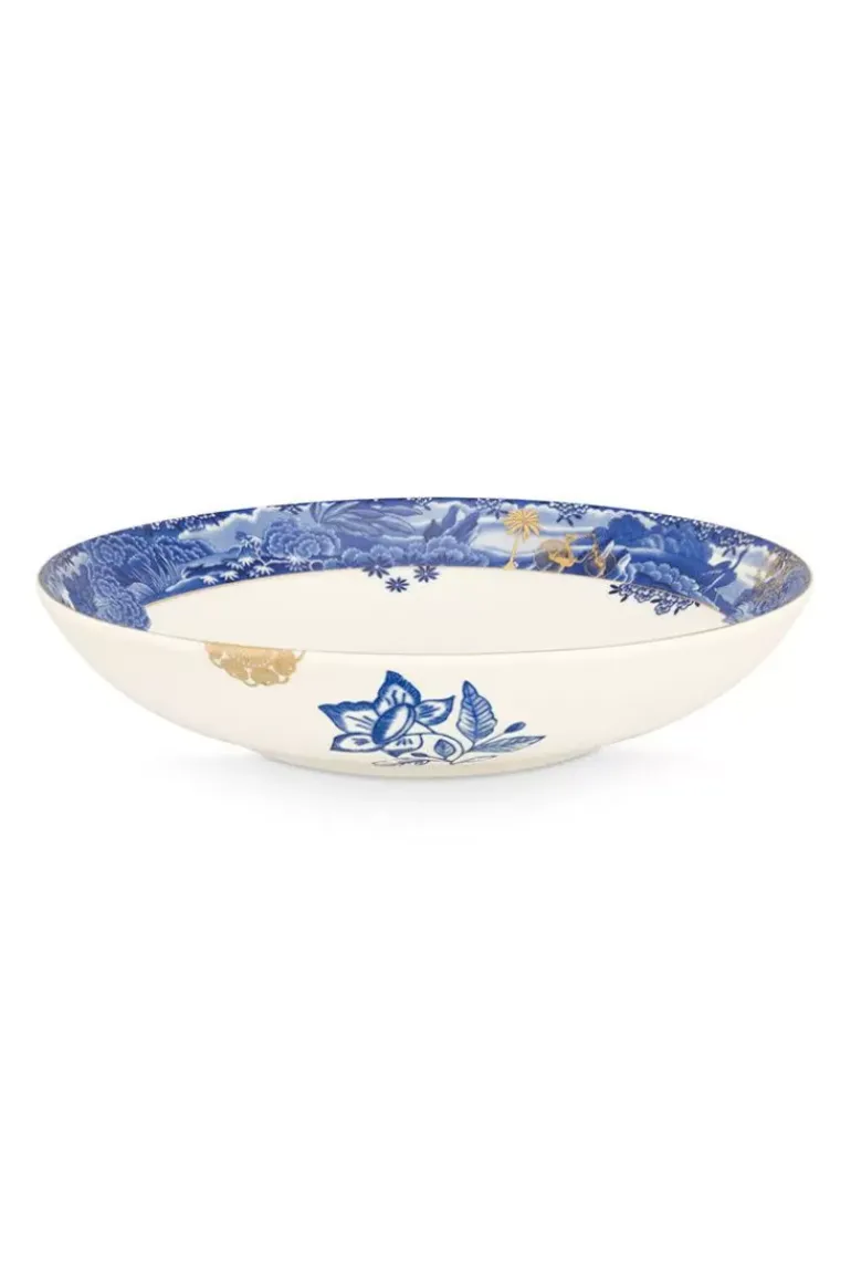 Heritage Soepbord Grens Blauw 25.5 Cm