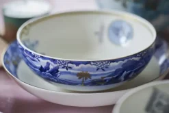 Heritage Soepbord Grens Blauw 25.5 Cm