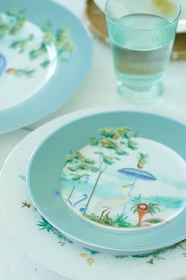 Jolie Ontbijtbord Blauw 21 Cm