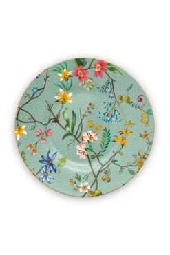 Jolie Petit Four Flowers Blauw 12 Cm