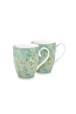 Jolie Set/2 Mok Groot Flowers