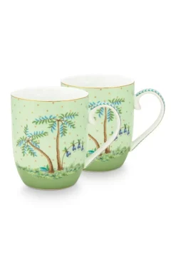 Jolie Set/2 Mokken Klein Gouden Stippen