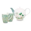 Jolie Set/3 Thee Set Groot Flowers