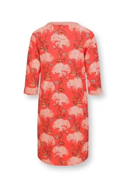 Jurk Flora Firenze Koraal