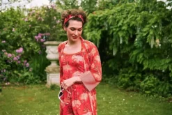 Korte Broek Flora Firenze Koraal