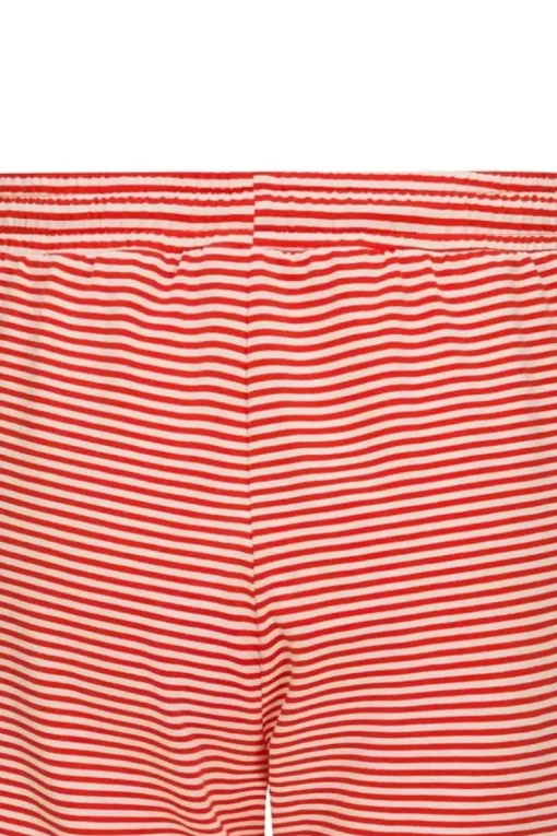 Korte Broek Little Sumo Stripe Koraal