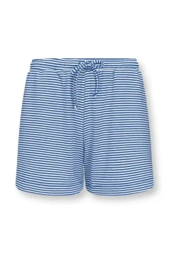 Korte Broek Little Sumo Stripe Kobalt