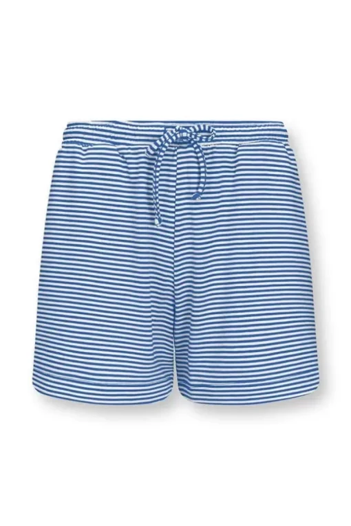 Korte Broek Little Sumo Stripe Kobalt