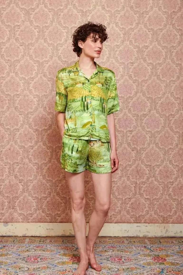 Korte Broek Toscana Groen