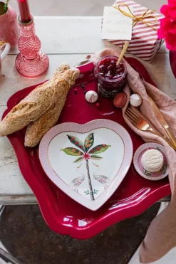 La Majorelle Set/2 Hartvormige Borden