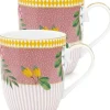 La Majorelle Set/2 Mokken Klein Roze